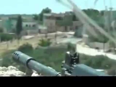 التصدي لقوات النظام من قبل كتيبة التحرير على جبهة الرامي في محافظة إدلب