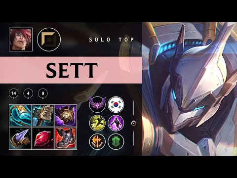 Sett Top vs Fiora - KR Master Patch 25.22