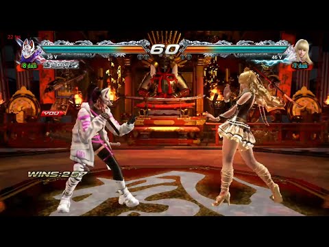 _L7 525_7 Kunimitsu vs Lili Rochefort Stella Halterneck - Tekken 7 ( Uchiha x24 ) PC sin Grafica