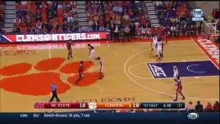 preview picture of video '2015.03.03 NC State Wolfpack at Clemson Tigers Basketball'