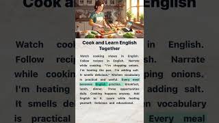 Cook and Learn English Together | English Reading and Listening Practice #englishforbeginners
