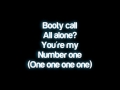 Kesha- Booty Call Lyrics (HD) 