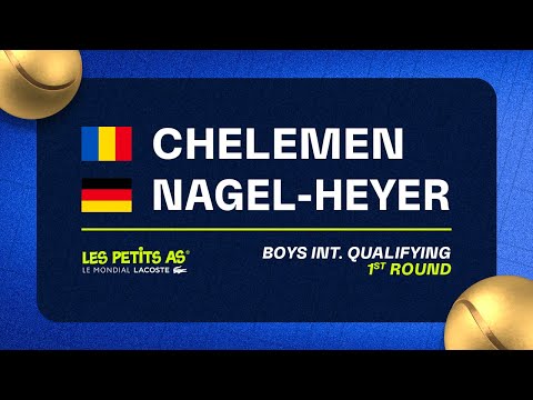 Les Petits As 2023 | Boys International Qualifications 1R | Matei Chelemen vs. Johann Nagel-Heyer