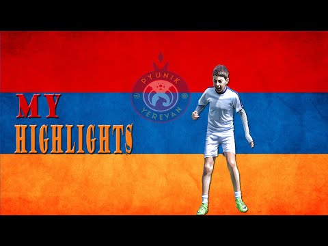 Junior Soccer Player Hayk Markosyan Highlights FC Pyunik vs FC Banants 3:3, 09.04.2019