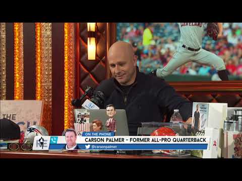 Carson Palmer's Hilarious Take on Proper NFL Fans' Jersey Etiquette | The Rich Eisen Show | 9/12/18