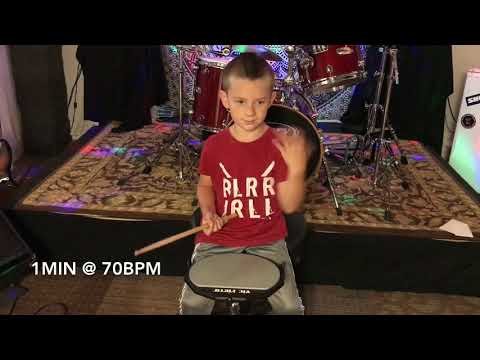 Day 1 Drumeo - 30 Day single stroke roll challenge