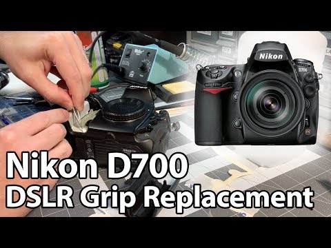 Nikon D700 DSLR Grip Replacement