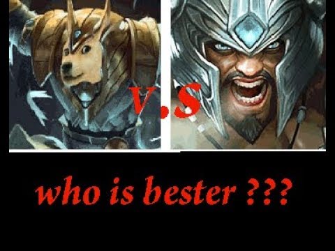 tryndamere vs nasus TOP - Nasus không cửa