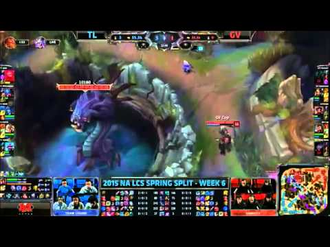 Liquid Quas Kennen VS Gravity Saintvicious Nidalee Highlights   2015 NA LCS Spring W6D1