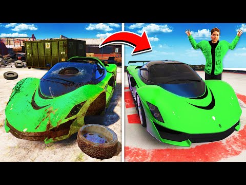 Repairing The RAREST SUPERCARS In GTA 5 RP.. (Mods)