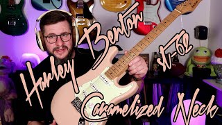 Video thumbnail for NGD: Harley Benton ST 62 CC MN Shell Pink, with Caramelized Neck by The Gain Dane