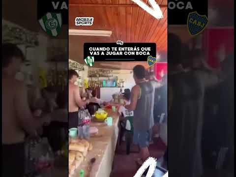 La REACCIÓN del plantel de GIMNASIA de CHIVILCOY al enterarse que iban a JUGAR con BOCA JUNIORS