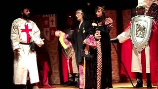 preview picture of video 'Teatro Las 4 esquinas de Pórtugos: El conde de Burra regresa de las cruzadas (6/7)'