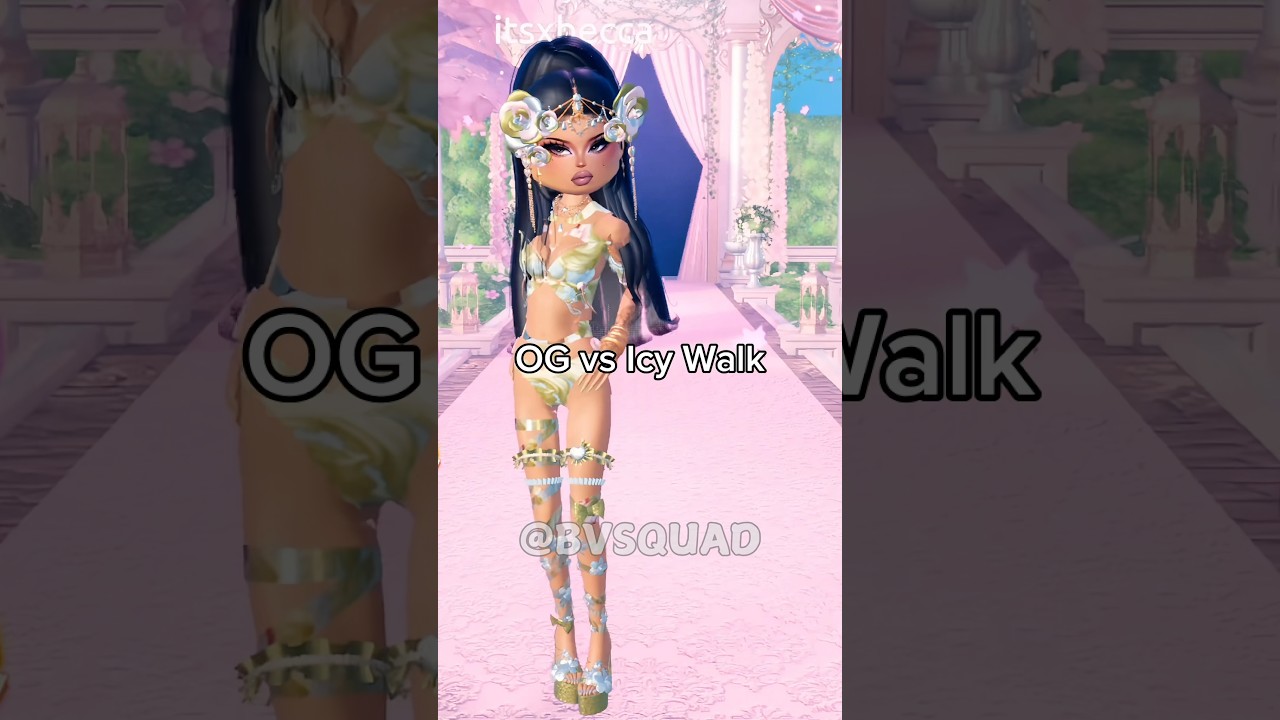 OG or Icy Walk? Who’s loving Walk the Runway? #dresstoimpress #dti #dtiupdate #roblox #shorts #fypp