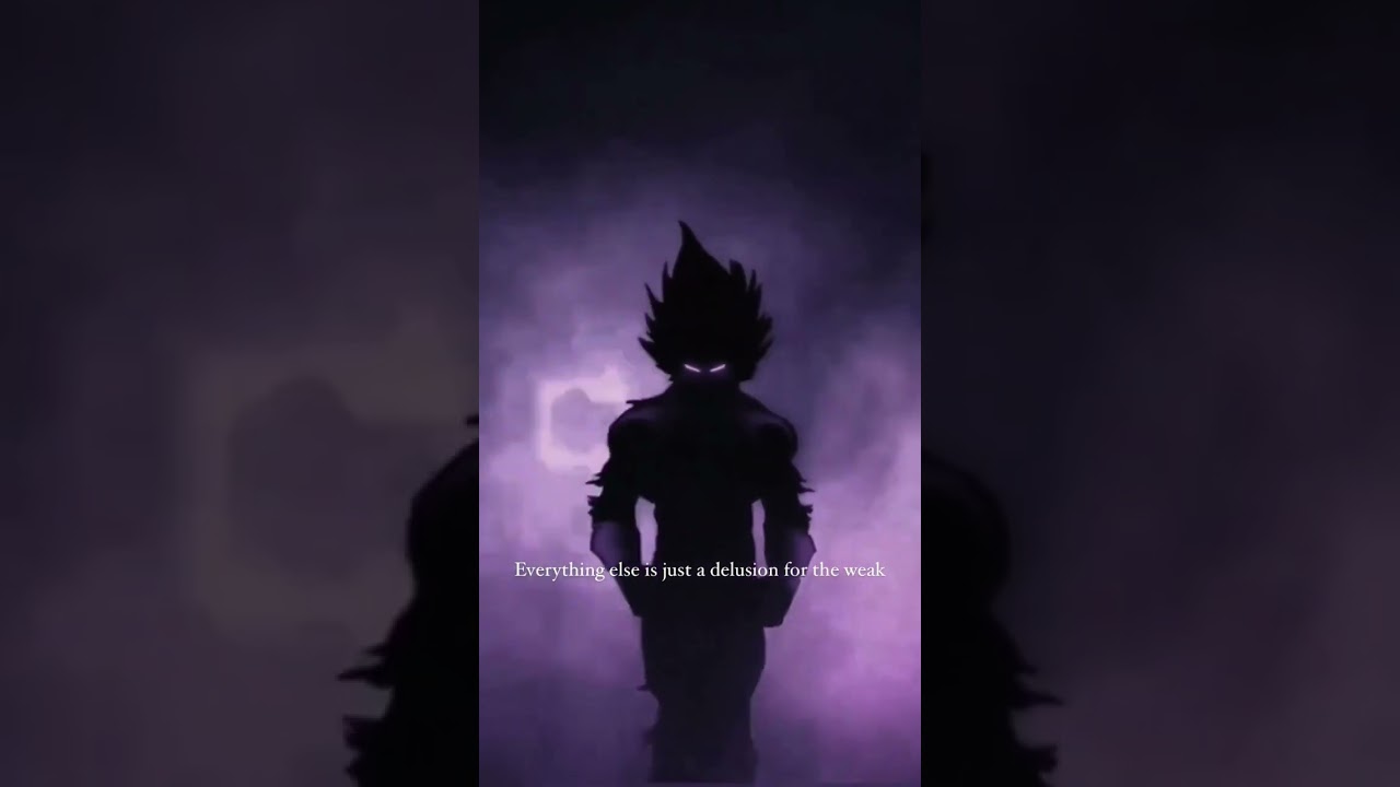 Vegeta said:- strength is only thing is matter in this world #shorts #motivation #vegeta #strength