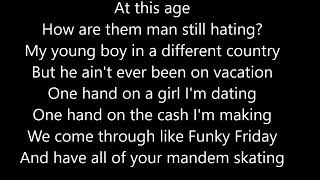 Dave feat. Fredo - Funky Friday (Lyrics)