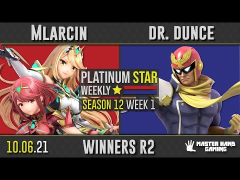 PSW S12:W1 - Mlarcin (Pyra, Mythra) vs dr. dunce (Captain Falcon) - WR2