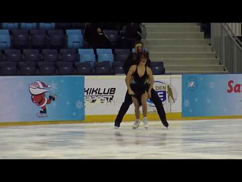 2017 Santa Claus Cup: Benjamin STEFFAN-Jennifer URBAN(GER)-ID SENIOR SHORT DANCE