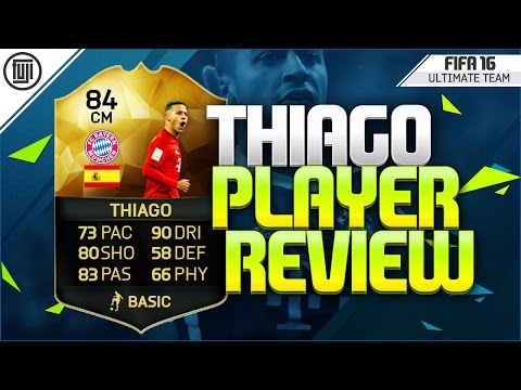 FIFA 16 - IF THIAGO PLAYER REVIEW (84) - FIFA 16 Ultimate Team