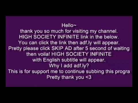 [ENG SUB] 121013 High Society with INFINITE FULL 2/4