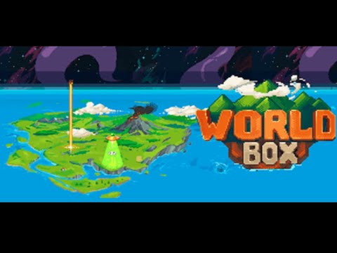 Бог фанта правит миром в симуляторе бога ( WorldBox )