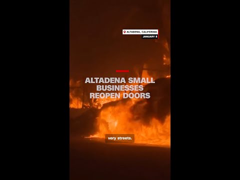 Altadena small businesses reopen doors after devastating fires