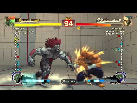 SSFIVAE~ Blanka (hero5253) vs.  Sagat (tokagedon) HD