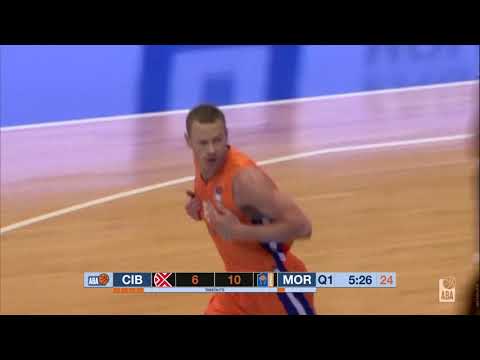 Šehović with a volleyball shot! (Cibona - Mornar, 5.10.2019)