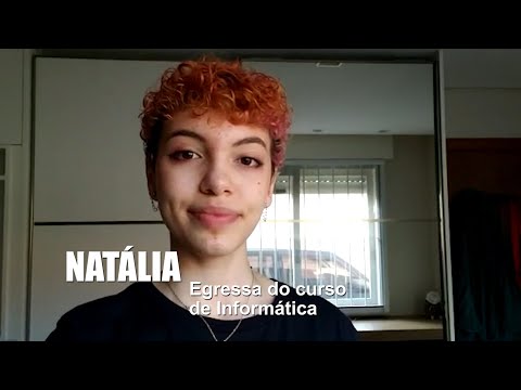 Natália Frank - Egressa do curso Técnico em Informática