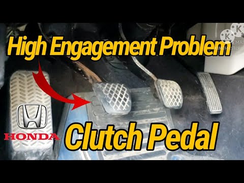 *Solved* This High Engagement Clutch Pedal Honda Prelude. Adjustable Pedal