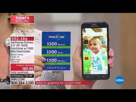 HSN | Electronic Connection featuring Samsung Tracfone 04.01.2018 - 06 AM
