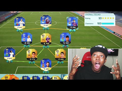 MY BIGGEST 193 RATED FUT DRAFT ATTEMPT EVER !!! FIFA 16