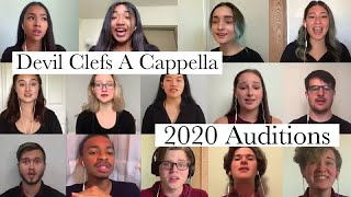 Audition for Devil Clefs A Cappella!