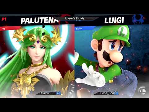 PSW #44 - Echo_Sean (Luigi) vs Mateo (Palutena) - Loser's Finals