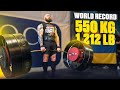 How I Lifted Deadlift 550kg 18 NEW WORLD RECORD