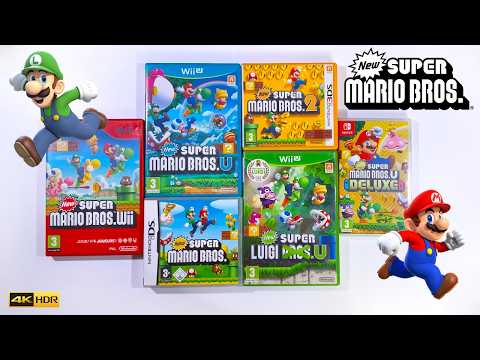 New Super Mario Bros. Games Complete Collection 2025