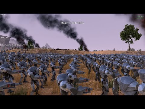 20000 Super Battle Droids VS 20000 U.S Soldiers - Ultimate Epic Battle Simulator 2 - UEBS 2