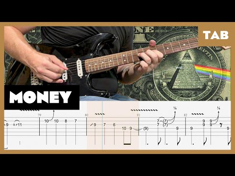 Pink Floyd - Money - Guitar Tab | Cover | Lesson | Tutorial