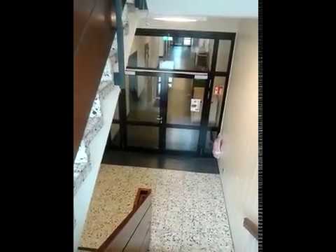 Fire alarm at german school/Feueralarm in der Schule