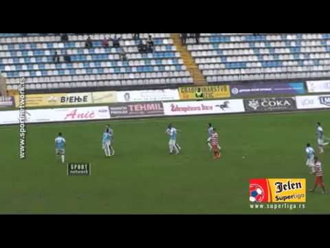 JSL 2014/15: 10.Kolo: Spartak - Borac 2:2 (1:1)