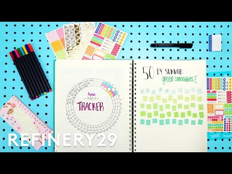 Plan With Me - 5 Days Of Bullet Journaling | Try Living With Lucie | Refinery29