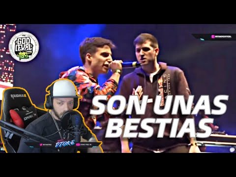 DTOKE REACCIONA A WOS VS CHUTY EN GOD LEVEL