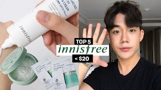 Top 5 InnisFree Products under $20 | Brute Choi