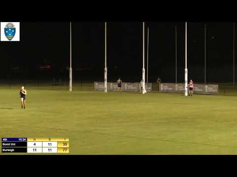 Round 3 - QFA Div 2 South Reserves - Bond Uni v Burleigh