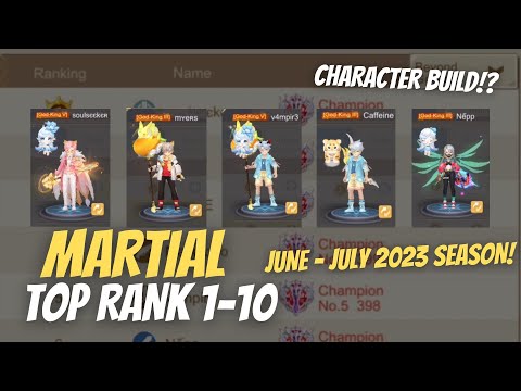 Top Rank 1-10 on Martial (June - July 2023) Review!! - Cloud Song
