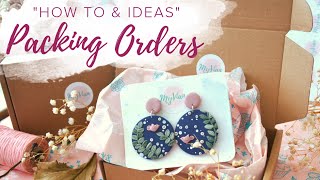 Packing Our Earrings Orders | How to & Ideas