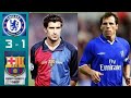 Chelsea 3 x 1 Barca (Zola, Figo, Rivaldo)  ● UCL 1999/2000 1st Leg Extended Goals & Highlights HD