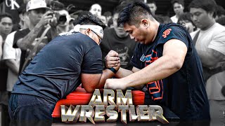 Unang SUPER HEAVYWEIGHT Match sa ARM WRESTLING!