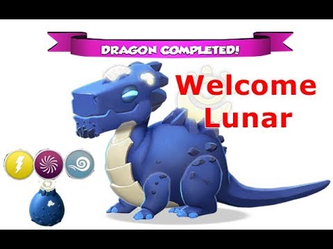 How to Breed Lunar Dragon-Dragon Mania legends | Dragon of The Week LUNAR DRAGON COMPLETE | DML | HD