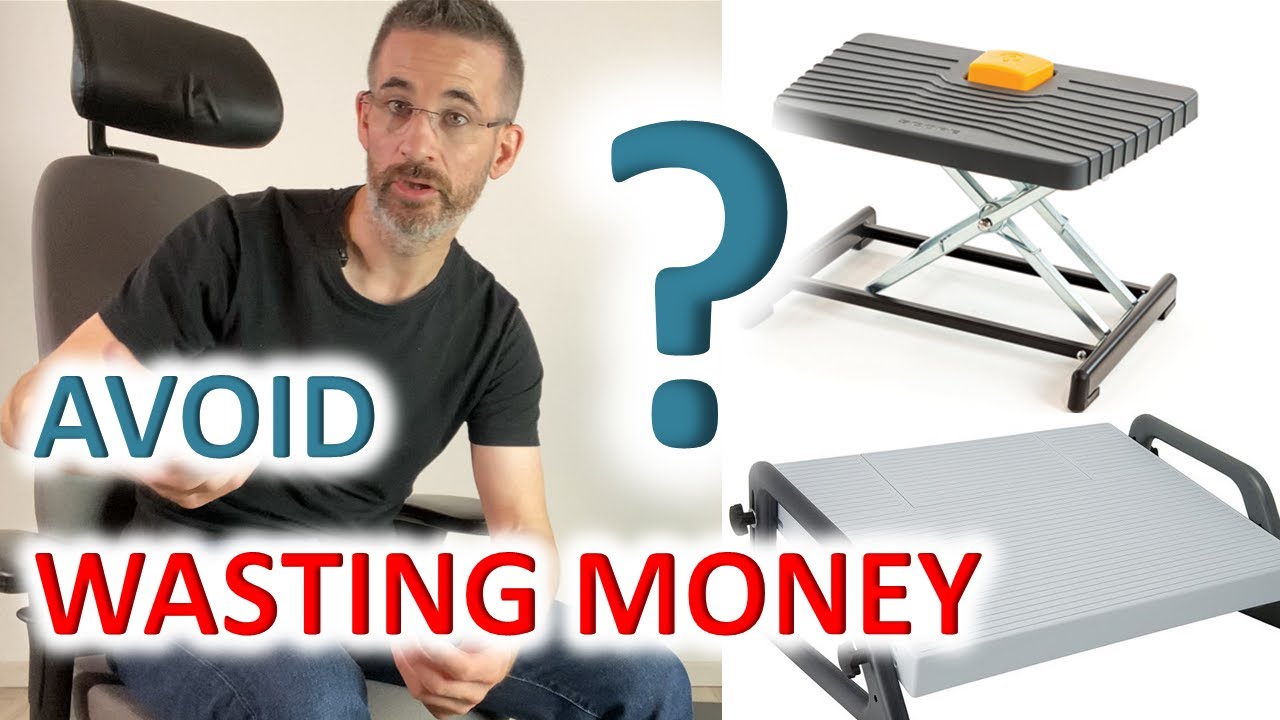 The TOP 3 Ergonomic Footrests For A Perfect Sitting Posture - Working From Home Ergonomics (WFH)